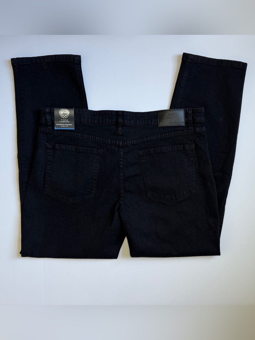 NWT Vince Camuto Men’s Black Straight Jeans